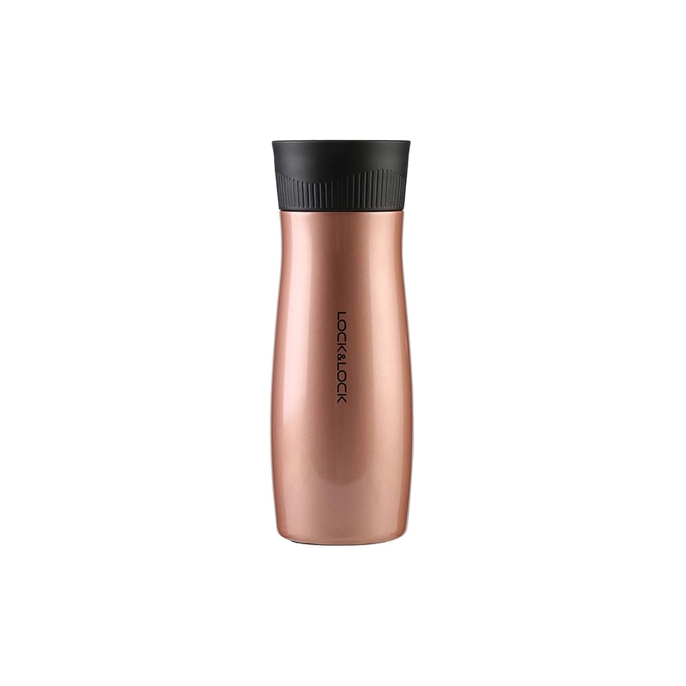 Bình Giữ Nhiệt Bằng Thép Không Gỉ LocknLock Pin Tumbler 420ml - Màu Vàng - LHC3229GOD